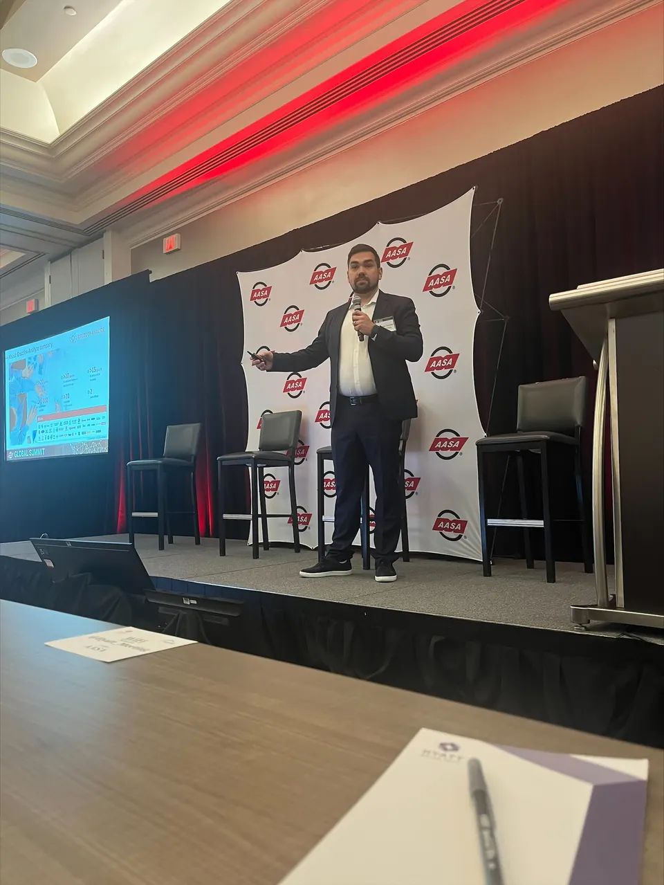 Keynote at an automotive industry summit
