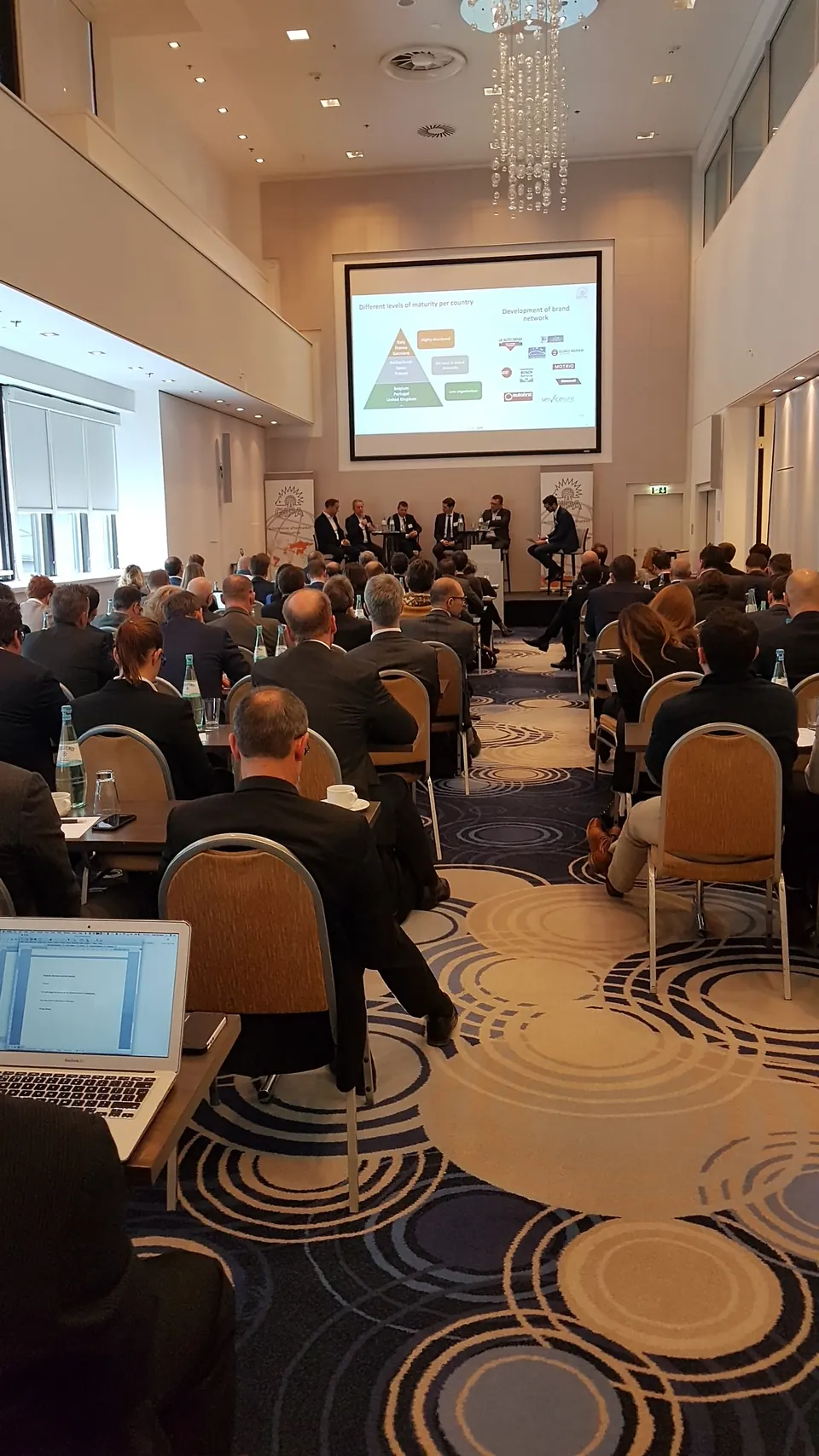 Speaker at an AI/ML marketing conference, Frankfurt, Germany