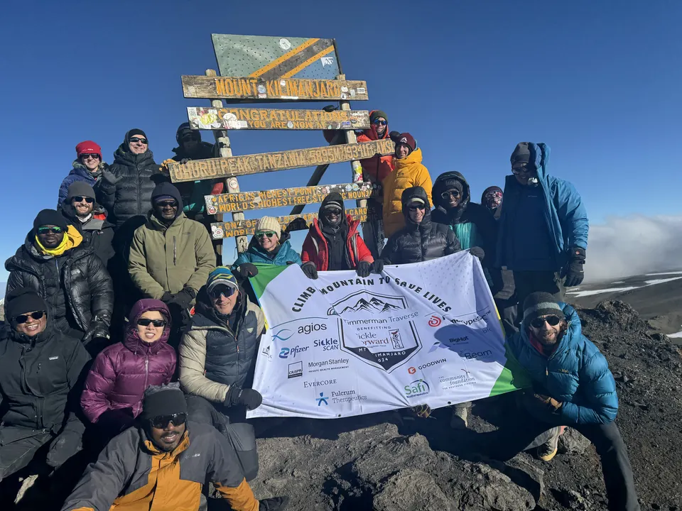 Sickle Cell Disease awareness expedition, Kilimanjaro summit, Tanzania